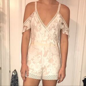 Saylor lace romper